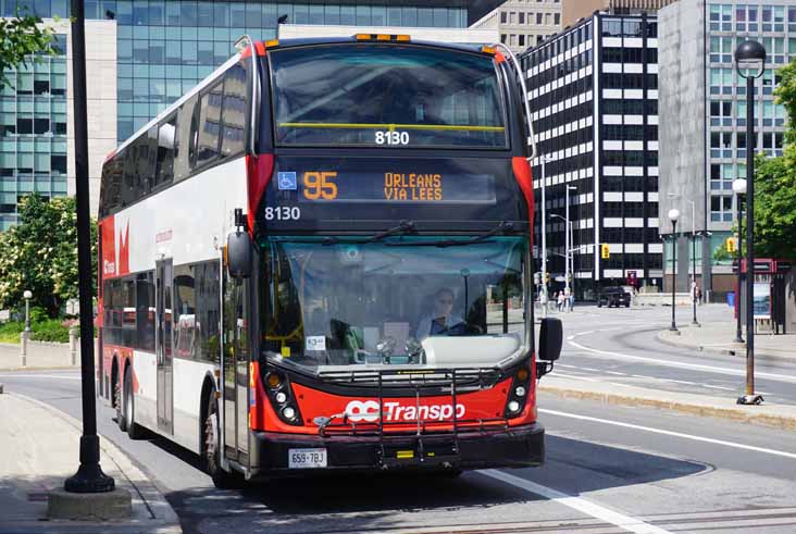 OC Transpo Alexander Dennis Enviro500MMC 8130